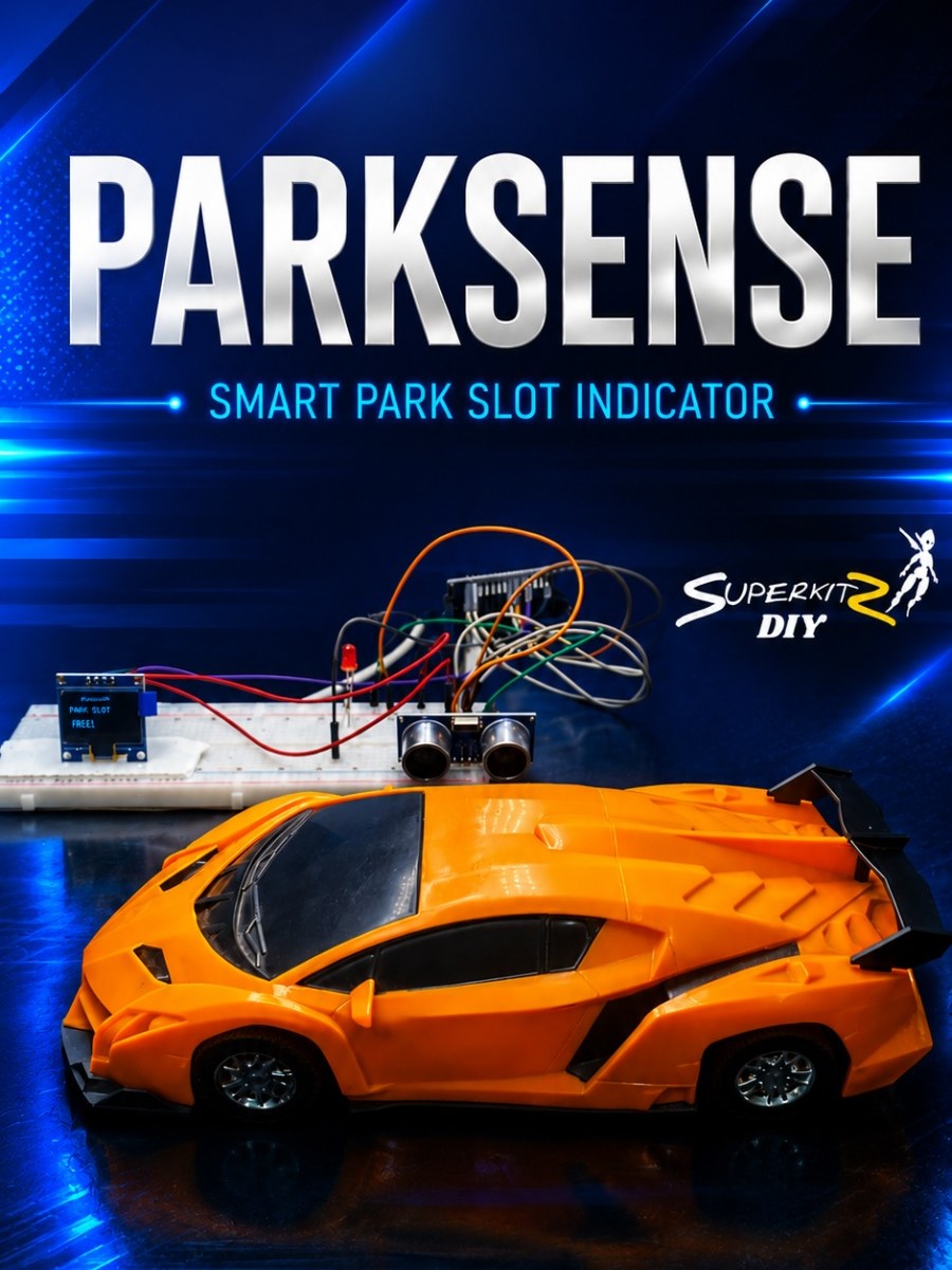 smart parking detective PARKSENSE-SMART PARK SLOT INDICATOR