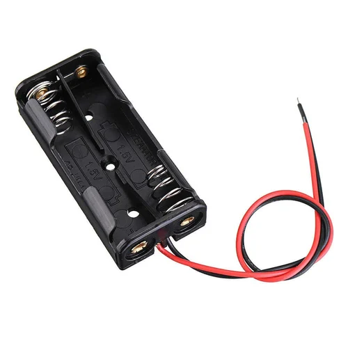 12v 2 x aa battery clip slot holder stack box case 500x500 DIY WOODEN MOTOR